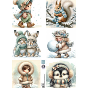 Marianne Design - Knipvel A4, Cosy Winter by Fairybells