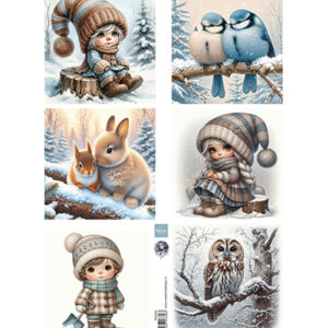 Marianne Design - Knipvel A4, Dreamy Winter by Fairybells