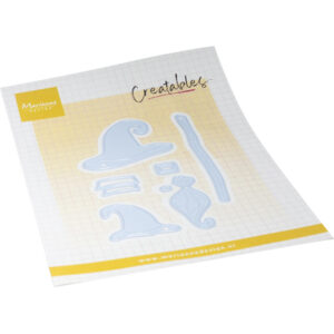 LR0935 - Marianne Design Creatable, Witch hat & broomstick