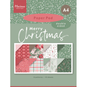 PK9217 - Paperpad, Merry Christmas - A4