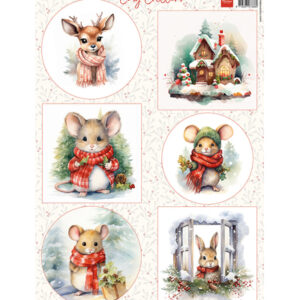 VK9638 - Decoupage, Cosy Critters