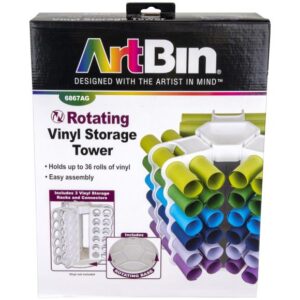 6867AG ArtBin Rotating Vinyl Storage Tower