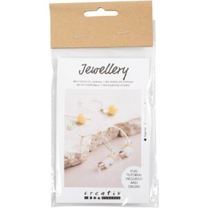 970863 Creativ Company Mini Hobbyset Sieraden Oorringen met kralen