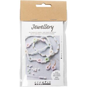 970867 Creativ Company Mini Hobbyset Sieraden Elastische armband oorbel