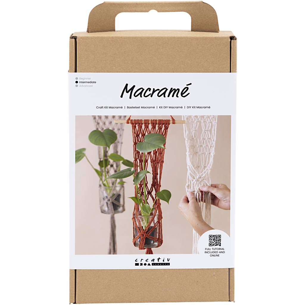 977555 Creativ Company Hobbyset Macram? Bloemenhanger