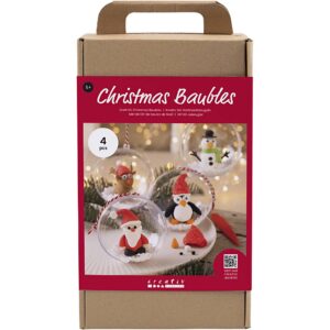 977581 Creativ Company Hobbyset Kerstballen Boetseren