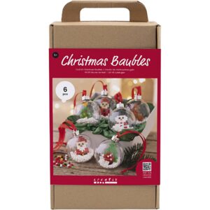977582 Creativ Company Hobbyset Kerstballen Kralen