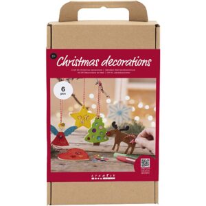977583 Creativ Company Hobbyset Kerstdecoratie kleuren