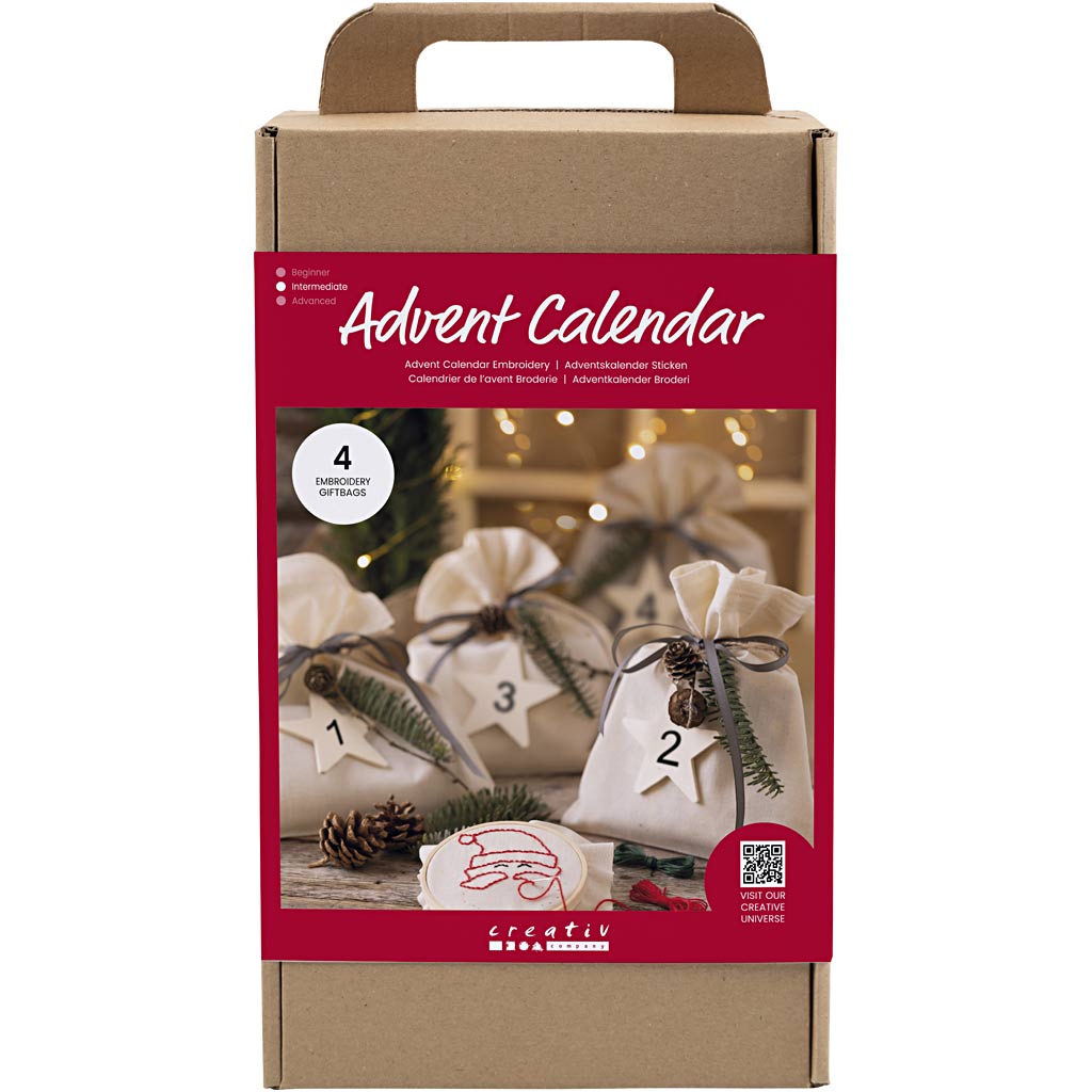 977602 Creativ Company Adventskalender Borduren