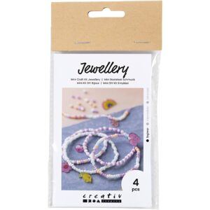 977614 Creativ Company Mini Hobbyset Sieraden Krimpfolie armbanden