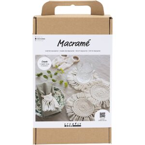 977624 Creativ Company Hobbyset Macram? Tafeldecoratie off white