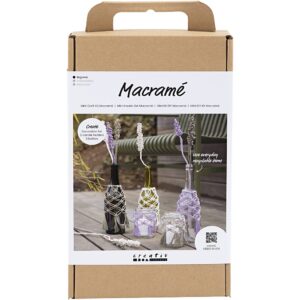 977626 Creativ Company Hobbyset Macram? Glasdecoratie