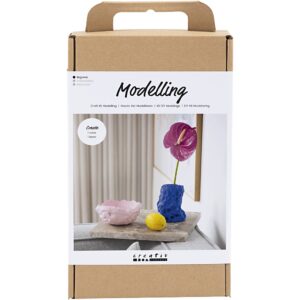 977660 Creativ Company Hobbyset Boetseren Vaas en schaal