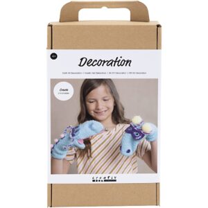 977668 Creativ Company Hobbyset Decoratie Sokkenmonster diverse kleuren