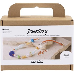 977695 Creativ Company Mini Hobbyset Sieraden Stoere halsketting kleurrijk