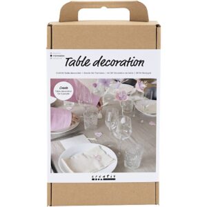977696 Creativ Company Hobbyset Tafeldecoratie pastelkleuren