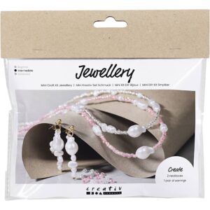 977724 Creativ Company Mini Hobbyset Sieraden Halskettingen en oorbellen glans