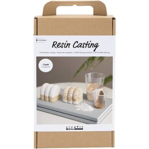 977735 Creativ Company Hobbyset Hars Gieten Beeldje beige off white