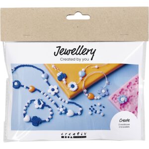 977773 Creativ Company Mini Hobbyset Sieraden Bloemen diverse kleuren