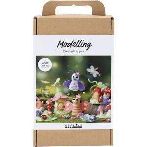 977804 Creativ Company Hobbyset Boetseren Elfje pastelkleuren