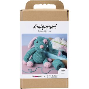 977870 Creativ Company Amigurumi hobbyset Puppy pastel roze dark turquoise