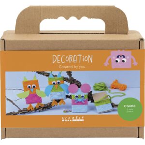 977880 Creativ Company Mini Hobbyset Decoratie Muizen en uilen diverse kleuren