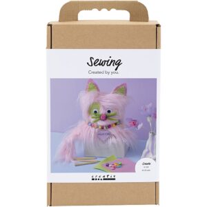 977882 Creativ Company Hobbyset Naaien Kat diverse kleuren