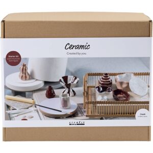 977886 Creativ Company Starter Hobbyset Keramiek diverse kleuren