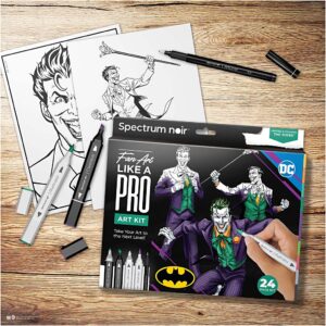 981004 Creativ Company Hobbyset Illustratie helden en schurken: Joker diverse kleuren
