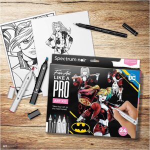 981005 Creativ Company Hobbyset Illustratie Harley Quinn diverse kleuren