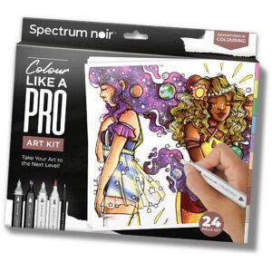 981009 Creativ Company Hobbyset Illustratie Avontuurlijk kleuren diverse kleuren