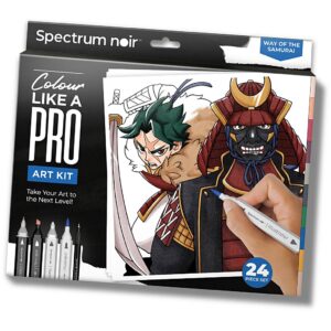 981011 Creativ Company Hobbyset Illustratie Way of the Samurai diverse kleuren