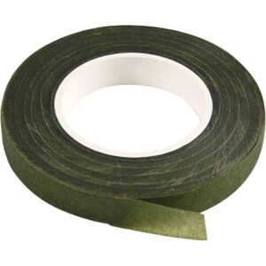 Bloemen tape - Floral tape 12mm 27m donkergroen