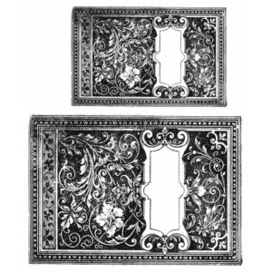 CMS103 Tim Holtz Cling Rubber Stamp Book Cover