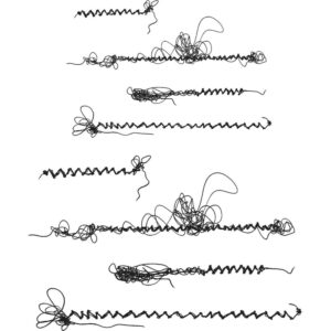 CMS 365 Tim Holtz Cling Stamps Stitches  7"X8.5"