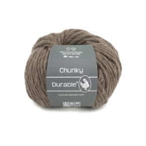 Durable Chunky Wool brei- en haakgaren 2229 Chocolate