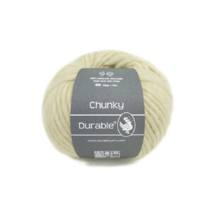 Durable Chunky Wool brei- en haakgaren 326 Ivory