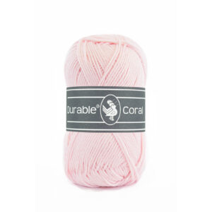 Durable Coral katoen 50 gram 203 - Light Pink