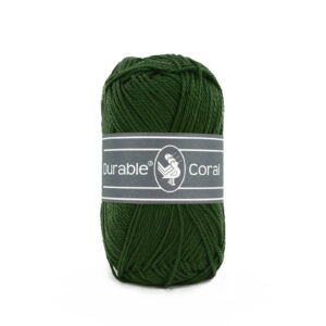 Durable Coral katoen 50 gram 2150 - Forest Green
