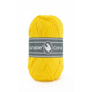 Durable Coral katoen 50 gram 2180 - Bright Yellow