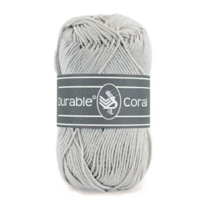Durable Coral katoen 50 gram 2228 - Silver Grey