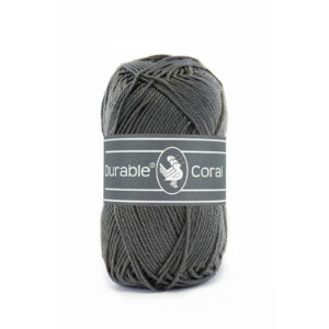 Durable Coral katoen 50 gram 2236 - Charcoal