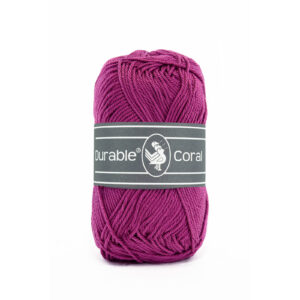 Durable Coral katoen 50 gram 248 - Cerise