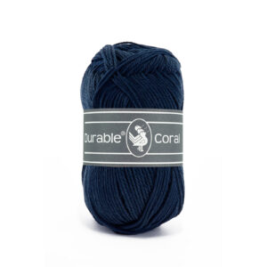 Durable Coral katoen 50 gram 321 - Navy