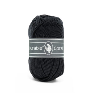 Durable Coral katoen 50 gram 324 - Graphite