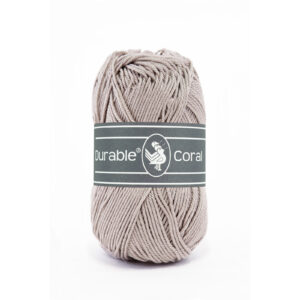 Durable Coral katoen 50 gram 340 - Taupe