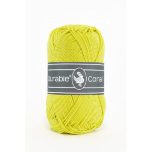 Durable Coral katoen 50 gram 351 - Light Lime