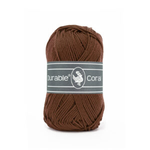 Durable Coral katoen 50 gram 385 - Coffee