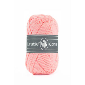 Durable Coral katoen 50 gram 386 - Rosa