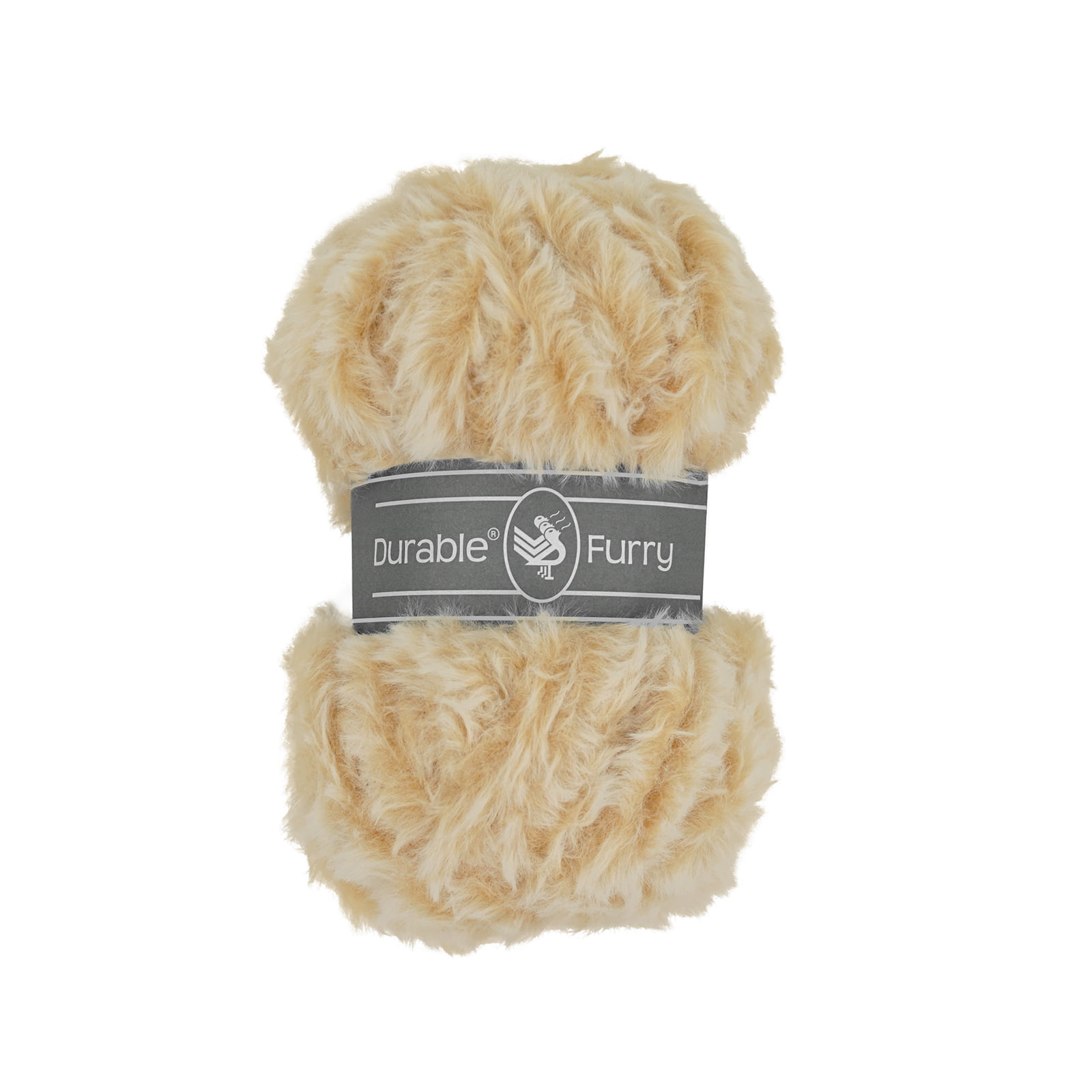 Durable Furry brei- en haakgaren 2182 Ochre